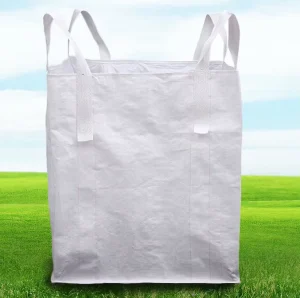 1 Ton Food Grade Jumbo Bag 1000kgs Capacity FIBC Container for Big Bulk Packing PP Material