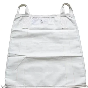 1 Ton Jumbo Bag with Full Open Top and Bottom Spout for Grain Powder