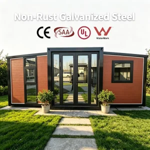 1 on 1 Technical Help 20ft Modular Expandable Container House with Factory Direct Low Price for Canada Resort Assets