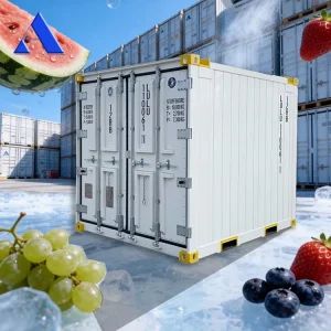 10 ft DNV 2.7-1 Standard Offshore Transport Refrigerated Container with Aluminum T-Floor