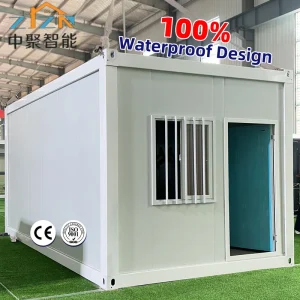 100% Leak Proof Z Type Foldable Prefabricated Mobile Fold up Steel Folding Tiny House Fold Out Modular Container Homes for Sale