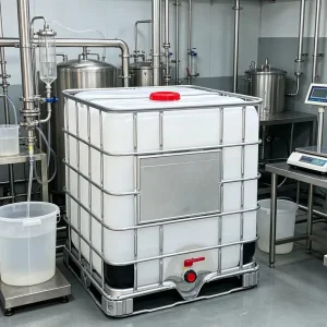 1000 1500l Ton Drum Water Ibc tank Mixing Chemical Container Stackable Barrel Chemical