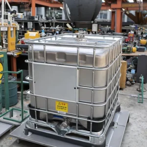 1000-Liter 0.1 MPa Pressure Rated Diesel Fuel Tank Container 106kg Chemical Transportation