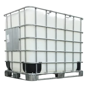1000-Liter PE IBC Container Liquid Storage Tank for Home Use & Manufacturing Plant for Chemical Transport
