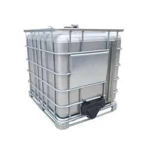 1000-Liter Stainless Steel (SS304 & 316L) IBC Tank Container for Water & Chemical Storage