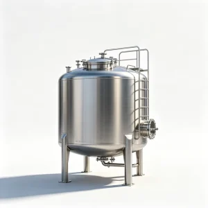 1000L 5000L Industrial Polished Storage Tank SUS316L for Wet Chemical and Acid Storage