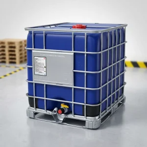 1000L HDPE & Steel Composite Pressure Vessel Bulk Container for Chemicals and Food Additives Storage