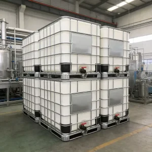 1000L LLDPE IBC Container for Chemical Storage with Colors