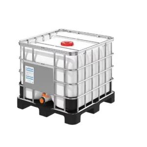 1000L SS304 Stainless Steel IBC Tote Tank Food Grade Liquid Storage Container for Chemical & Food Transport