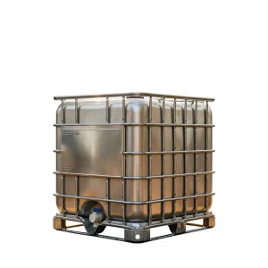 1000L Stainless Steel IBC Tank Heavy Duty Intermediate Bulk Container for Olive Oil Liquid Storage Transport