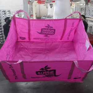 1000kg 500kg 1200kg 1500kg 2000kg PP Jumbo Bulk Containers Breathable 1.5 Ton Bag Fibc Bag