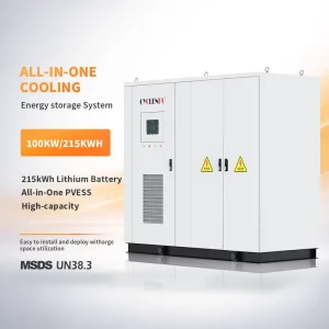 100KW 215Kwh Solar Electricity Energy Storage System Outdoor Battery Container Industrial Power System