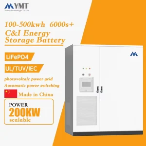 100kW 215kWh off Grid & on Grid Lithium Battery Container System for Commercial Use