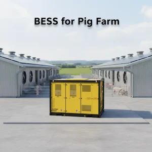 100kWh 200kWh 300kWh LiFePO4 Industrial Battery Energy Storage Container for On Off Grid Hybrid Generator