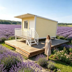 10&20ft Design Modular Flat Pack Container House Low Detachable Windproof Fireproof Prefabricated Breathable for Dining Hotel