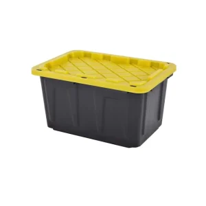 102L Plastic Large Storage Box Lockable Container Storage Tote