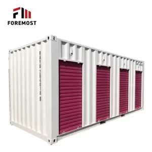 10FT 20FT Stackable Storage Container 20ft Prefab Steel Storage Container