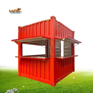 10ft 10 Feet High Cube Portable Mini Pop up Shipping Container Mobile Bar Coffee Shops Container Restaurant