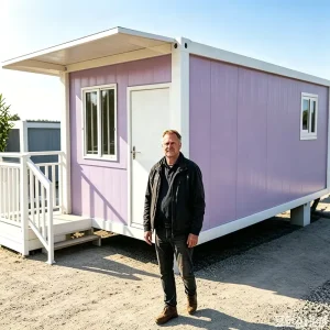 10ft 20ft 40ft Detachable Modular Container House Easy Assembly Galvanized Steel Frame Durable Container Based Home Office