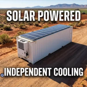 10ft/20ft Portable Reefer Container – Heavy-Duty Mobile Cold Storage Room for Fruits, Vegetables, and Seafood