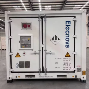 10ft All in one LiFePO4 Liquid cooled ESS Container 400V Off Grid Energy Storage System for Commercial Industrial Use