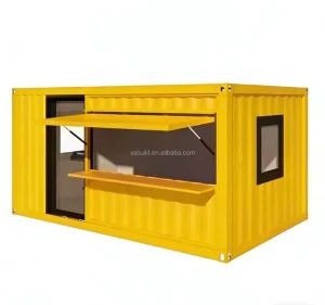 10ft Container Coffee bar Fast Food Mini Pop up Shop Cafe Shops Mobile Container Coffee Bar Houses