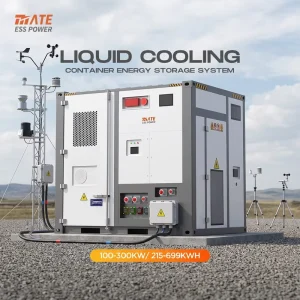 10ft Energy Storage Container 100kW 215kWh 300kW 699kWh LiFePO4 BESS Battery Storage System for Weather Station Off Grid Power