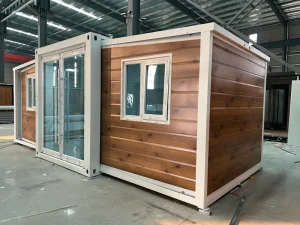 10ft Expandable Folding Container House Rapid-Assembly Mobile House Villa Cabin Shop Dormitory or Single Apartment