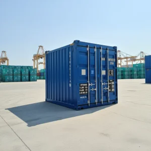 10ft Offshore Container DNV 2.7 1 Certified Dry Cargo Shipping Container Blue Corten Steel
