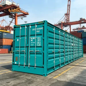 11.8 Meter Length Side Door Opening 40 ft Length 40ft 40 Foot High Cube Open Side Shipping Container