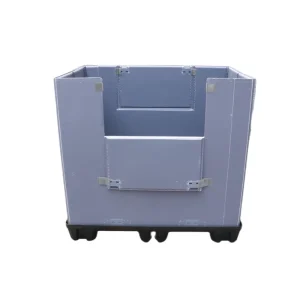 1200*1000mm Solid Bulk Storage Container Big Size Stackable Large Plastic Pallet Box
