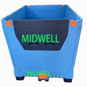 1200L IBC Plastic Tank Pallet Container Stackable Design for Water Oil Chemical Liquid Storage Logistic Transportation