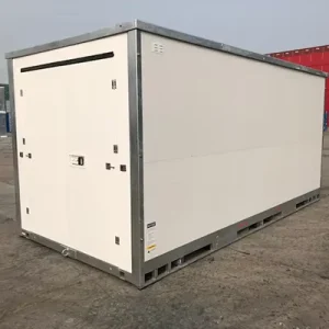 16Ft Portable Folding Storage Container House Flat Pack Movable Steel Structure for Rental in Puerto Rico