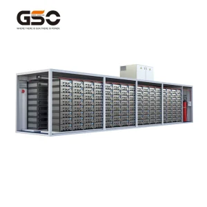 1MW Ip65 Bess Solar Energy Container Lithium Battery Storage System