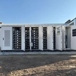1MW Lithium Battery ESS Solar Energy System 1MWh/2MWh Commercial Container Energy Storage CAN Communication Port 500kW Capacity