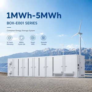 1MWh 2.5MWh 3.85MWh 5MWh Container BESS LiFePO4 Solar Wind Energy Storage Utility Microgrid Peak Shaving OEM