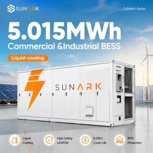 1MWh 4MWh 5MWh Energy Storage Container BESS with LiFePO4 Lithium Battery for Critical Industrial Facility Power Security