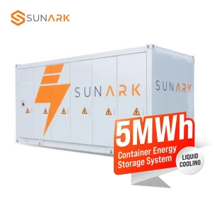1MWh 5MWh Solar Energy Storage Container System with Liquid Cooling LiFePO4 for Industrial Peak Shaving and Backup