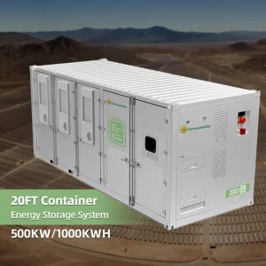 1MWh Energy Storage Container System 1MWh BESS Battery 20ft Container 1MWh Lithium Battery 1000kWh Energy Storage