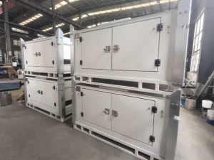 1m3 Double Walled Carbon Steel Diesel Tank with Pump for Remote Site Fuel Storage
