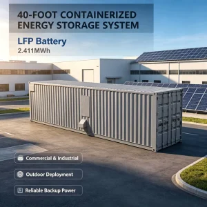 1mw 1mwh 2mwh 3mwh 4mwh 5mwh 40ft Battery Container Bess Solar Battery Energy Storage System