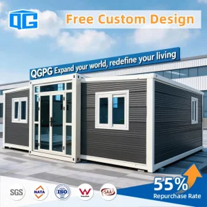 2 3 4 Bedroom Expandable Container House 20Ft 40Ft Soundproof Modular Mobile Home