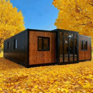 2-Bedroom Expandable Container House 40ft Prefab Home for Living & Deployment Modular Home