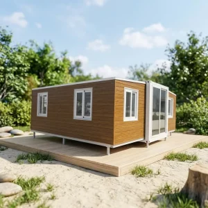 2 Bedroom Expandable Container House for Sale Modern Tiny House Prefab Houses Modular Home with Kitchen Bathroom Living