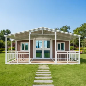 2 Bedrooms Steel Container Houses Portable Prefabricated Foldable Modular Tiny Homes
