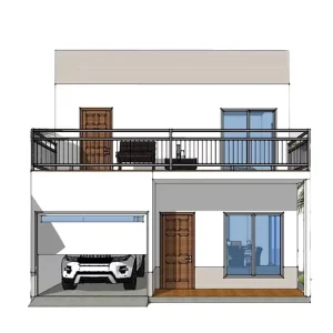 2 Story Container House 20Ft 40Ft Prefabricated Living Houses Container Homes Mobile Modular Container House