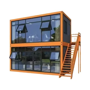 2 Story Detachable Container House Prefabricated Modular Building Portable Steel Apartment Quick Assemble Multi level Home