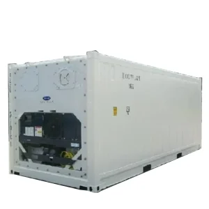 Used 20-Foot Refrigerated Shipping Container for Ocean Freight in Mexico — Wholesale Auction