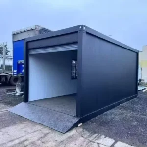 20 40 Foot Demountable Flat Pack Container Garage Farmhouse Homes Portable Easy Install Prefabricated Container Homes