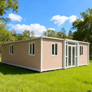 20/40-Foot Foldable Container House with Bedroom, Bathroom, Kitchen, Customizable Color